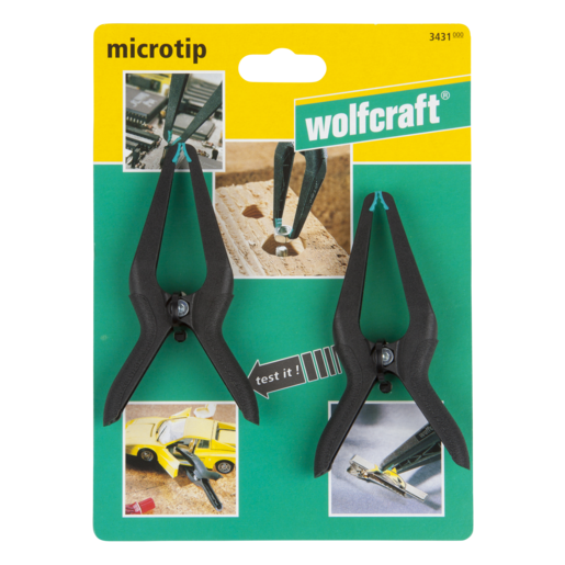 Wolfcraft Sivri Uçlu Mikro Yaylı İşkence Seti, 60mm (2'li)