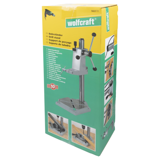 Wolfcraft Matkap Standı, Ø43mm Euronorm - Dikey Delme Sehpası