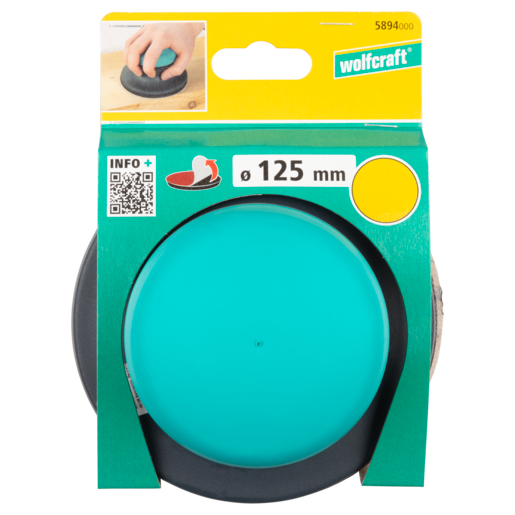 Wolfcraft Yüzey Zımparası, Easy-Fix Disk Ø125mm
