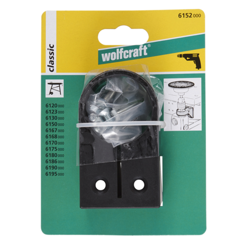 Wolfcraft Çalışma Masasına Matkap Sabitleme Aparatı, Ø43mm
