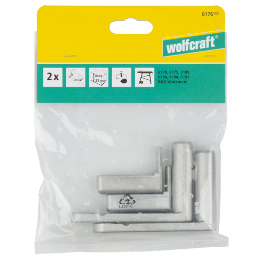 Wolfcraft Hızlı Sıkıştırma Aparatı, 20mm Delikli Masalar İçin